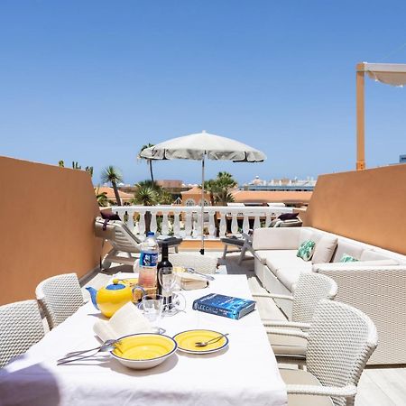 Exclusive Attic Las Vistas 3 With Breathtaking Sea View, Only 100 M To The Sea, Heated Pool, Aircon, Wifi Арона Екстер'єр фото