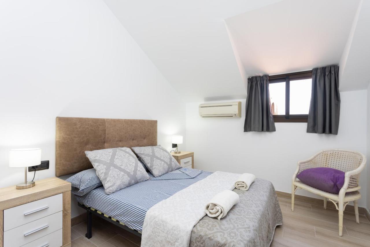 Exclusive Attic Las Vistas 3 With Breathtaking Sea View, Only 100 M To The Sea, Heated Pool, Aircon, Wifi Арона Екстер'єр фото
